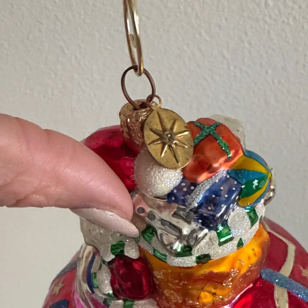 Christopher Radko Santa Claus UFO Ornament - Picture 4 of 10